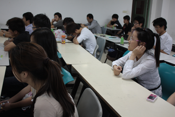 眼健康讲座在上海理工大学