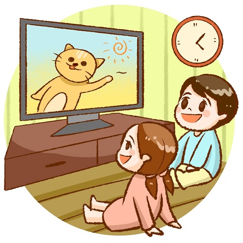 从孩子看电视时的姿势中可以看出TA是否有眼部问题